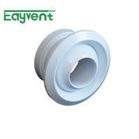 Diffuseur sphérique à jet de bille en plastique ABS à direction réglable pour les projets modernes de climatisation HVAC