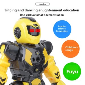 Robot jouet intelligent pour <span class=keywords><strong>l</strong></span>'éducation précoce, Robocop mécanique <span class=keywords><strong>chantant</strong></span>, té<span class=keywords><strong>l</strong></span>écommandé, pour enfants, approvisionnement exclusif transfrontalier, export - Product Image 3