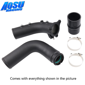 สำหรับ BMW B46 B48 2.0T F30 G20 F32 G22 ปี 2016-2024 ท่ออัลลอยด์เทอร์โบชาร์จ อัพเกรดประสิทธิภาพการดูดอากาศ รองรับ MOQ AIM057-BK - Product Image 1