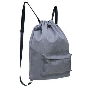 Muestra Gratuita de Mochila con Cordón de Poliéster Catiónico Teñible y Portátil - Product Image 2