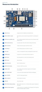 ESP32-P4-WIFI6 บอร์ดพัฒนาหน้าจอสัมผัสขนาด 4.3 นิ้ว ความละเอียด 480*800 รองรับการสัมผัส 5 จุด พร้อม Audio Codec, WiFi6, BLE5, AI DeepSeek และ XiaoZhi - Product Image 4