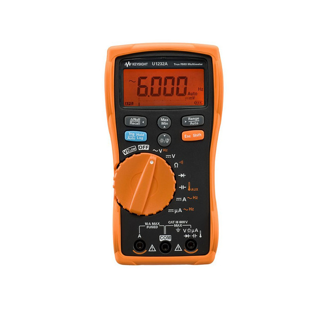Keysight U1232A Series-True RMS 6000 Count Handheld Digital Multimeter Electronic Measuring Instruments