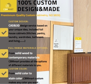 Mobili da <span class=keywords><strong>Cucina</strong></span> Moderni Personalizzati CBMmart con Finitura in Rovere Chiaro e Marmo - Product Image 5