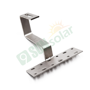 Soporte de Acero Profesional para Paneles Solares, Gancho Ajustable para Montaje de Paneles Fotovoltaicos en Techos - Product Image 5