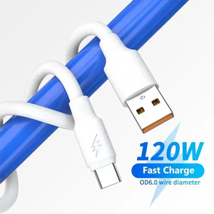Vendita calda ricarica rapida USB <span class=keywords><strong>A</strong></span> di tipo <span class=keywords><strong>C</strong></span> 120w cavo cavo cavo dati per telefono cellulare - Product Image 2