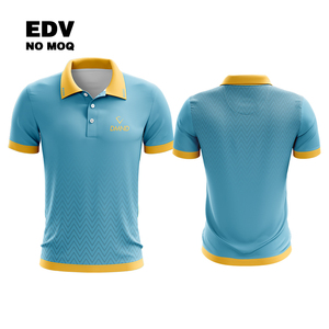 เสื้อโปโลปักลายตามสั่ง ดีไซน์หรู แขนสั้น เนื้อผ้านุ่ม ระบายอากาศได้ดี เหมาะสำหรับใส่ทำงาน - Product Image 1