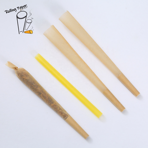 Wholesale classic brown <b>smoking</b> accessories paper cone can be customized with brand logo cone roll paper - Product Image 2