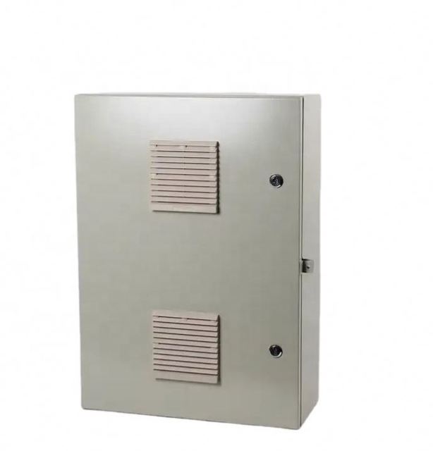 IP65 Outdoor Use Customized Metal Junction Box for Camera System with 110V Outlet Dust Proof Electrical Fan Enclosure