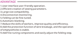 Máquina de Coser RONMACK RM-562XB para Dobladillos de Bolsillos de Camisetas, Máquina de Dobladillo Automática Pequeña con <span class=keywords><strong>Plataforma</strong></span> - Product Image 4