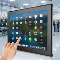 ODM/OEM Baru Layar Sentuh LCD TFT Kapasitif 10.1 Inci 1920x1080 16:9 untuk Industri / Antarmuka USB Seri Bisnis