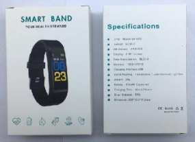 Smart <span class=keywords><strong>Band</strong></span> con Monitoraggio Frequenza Cardiaca e Sonno, Display TFT, Contapassi, Impermeabile IP67, Tracker Fitness Indossabile in Silicone e Metallo - Product Image 6