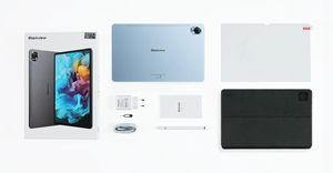 Mới nhất Blackview Mega 1 máy tính bảng 11.5 inch 2.4K 120Hz hiển thị 8GB/12GB 256GB 8800mAh pin lớn 50MP máy ảnh 33W sạc nhanh - Product Image 6