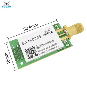 Módulo Inalámbrico Ebyte E01-ML01DP5 de 2.5km, NRF24L01 PA LNA 20dBm 2.4GHz, Módulo Transceptor Inalámbrico de Bajo Costo y Largo Alcance, SPi - Product Image 3