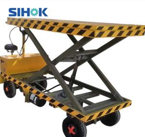 รถยกไฮดรอลิกแบบกรรไกรสำหรับขนส่งสินค้าไฟฟ้าคุณภาพสูงจากผู้ผลิตจีน - Product Image 5