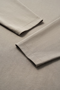 Nuovi Prodotti 2026: <span class=keywords><strong>T</strong></span>-<span class=keywords><strong>shirt</strong></span> a Maniche Lunghe da Uomo, Personalizzabile, Casual, Bianca, Alta Qualità, 65% Cotone 35% Poliestere - Product Image 4