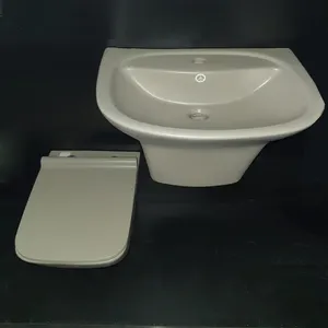 Bidet métro évier de voyage unité de salle de bain toilette monobloc en céramique avec lavabo pour les prix de l'hôtel articles sanitaires en céramique émaillée