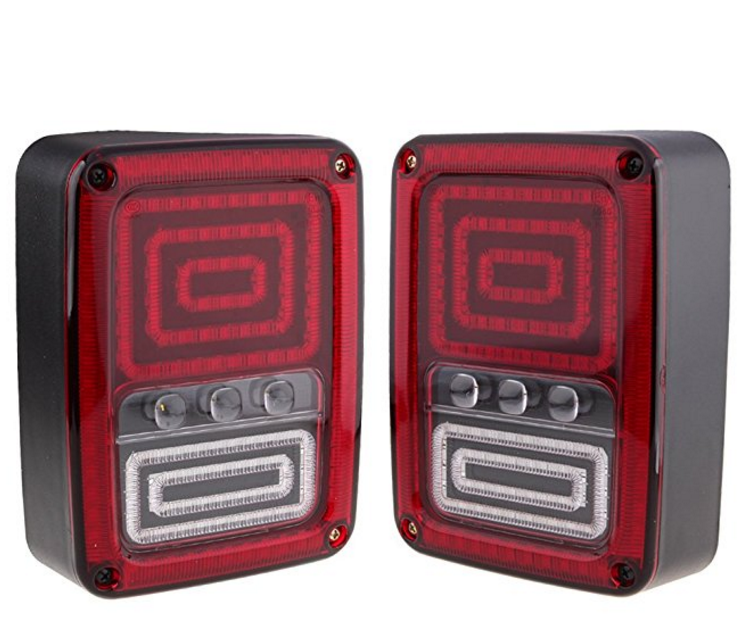 Задний фонарь SANYOU, 12 В, 15 Вт, задний фонарь для Jeep Wrangler 2007-2016