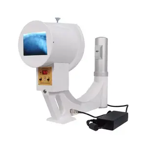 Mesin x-ray genggam portabel, peralatan x-ray genggam Digital Mini dokter hewan dosis rendah