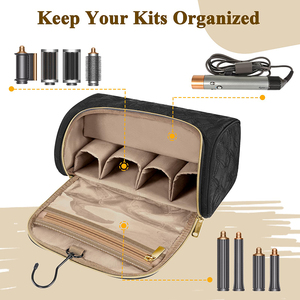 Sac de rangement de voyage pour <span class=keywords><strong>Dyson</strong></span> Styler sac de voyage étui de transport de voyage avec cintre pour <span class=keywords><strong>Dyson</strong></span> Styler <span class=keywords><strong>cheveux</strong></span> bigoudi <span class=keywords><strong>accessoires</strong></span> - Product Image 5