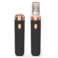 Mini Épilateur Indolore 3-en-1 USB Portable pour Femme, Rasoir Électrique Rechargeable pour le Visage et le Corps