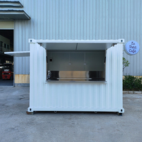 Contenedor de Envío Desmontable de 10 pies para Bar, Restaurante, Hotel, Club, Cafetería, con Equipamiento