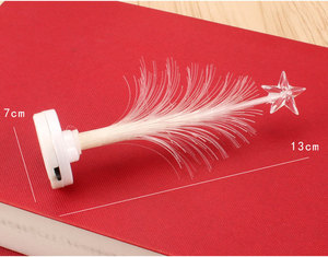 Creative <b>LED</b> Colorful Fiber Optic Christmas Tree <b>Mini</b> Luminous Slow Flash Night <b>Lights</b> for Easter Thanksgiving Holiday - Product Image 6