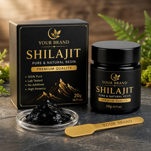 ชิลลาจิตเรซินจากเทือกเขาหิมาลัย พรีเมียม 100% บริสุทธิ์ สารสกัดสมุนไพรแร่ธาตุธรรมชาติ  ฟูลวิคแอซิดสูง ผ่านการทดสอบในห้องปฏิบัติการ อาหารเพื่อสุขภาพแท้ - Product Image 1