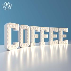 Letras Gigantes de 4 Pies con Luces LED Tipo Marquee en Venta Cerca de Mí - Product Image 2