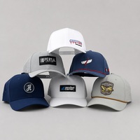 Gorra de Béisbol Ligera con Perforaciones Láser OEM ODM, con Logotipo de Silicona Personalizado y Bordado para Deportes de Golf
