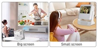 Proyector Ptz con pantalla táctil Mejor Android Wifi BT5.0 4K Proyector inteligente portátil 300ANSI para proyector de cine en casa