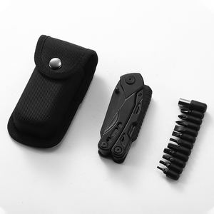 14-in-1 Outdoor Zwarte Multitool Multifunctionele Opvouwbare Zakmes Schroevedraaier Tang Multitool - Product Image 2
