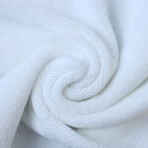 Ensemble de serviettes en coton blanc de luxe d'usine, <span class=keywords><strong>70x140</strong></span>, séchage rapide, couleur unie, tissage personnalisé, logo, qualité hôtel 5 étoiles, serviette de bain - Product Image 2