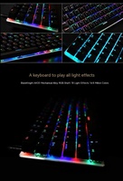 Ajazz AK33 Anti - Ghosting Compact 82 Touches Rétroéclairé Pc Clavier Mécanique de Jeu pour Gamer