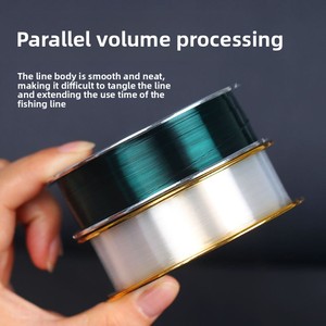 Ligne de pêche en <span class=keywords><strong>fluorocarbone</strong></span> de 110 mètres, super douce, résistante, avec revêtement en fluor - Product Image 3