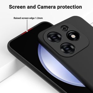 Pour ZTE A35 A55 Axon 60 Lite Blade A54 A34 tpu Silicone fibre TPU lentille protégée avec flocage à l'intérieur souple antichoc étui - Product Image 3