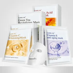 Cadeaux promotionnels soins de la peau biologique contrôle de l'huile nourrissant hydratant Anti-âge Anti-rides vitamine C/E masque Facial