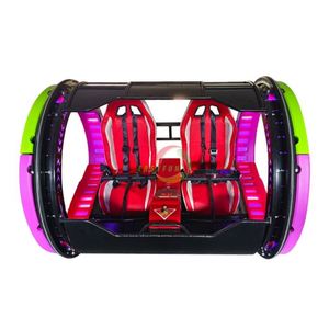 Máquina de Juego Arcade Easyfun Happy Entertainment de 360 Grados para Dos Jugadores, Coche Giratorio para Niños al Aire Libre - Product Image 1