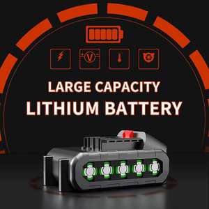 销售电动割草机小型家用除草机充电割草锂电池割草机 - Product Image 3