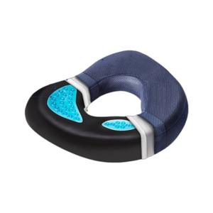 Coussin médical AiHuJia en mousse à mémoire de forme en U pour fauteuil, idéal pour les longues sessions de travail au bureau, protection anti-escarres - Product Image 1