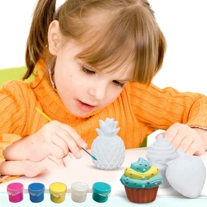 IDIY crea il tuo <span class=keywords><strong>MINI</strong></span> <span class=keywords><strong>mondo</strong></span>-dolce kit di pittura in gesso set da disegno artigianato educativo per bambini e bambini che dipingono - Product Image 5