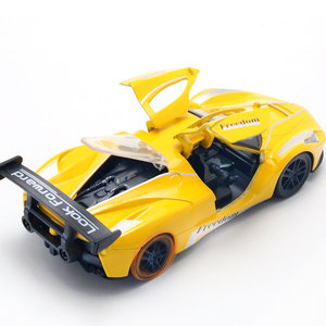 Modèle de supercar hybride miniature en alliage moulé sous pression YZMODEL YZ39588-3 à l'échelle 1:36, édition piste, voiture de sport en métal à rétrofriction, vente en gros - Product Image 4