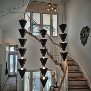 Accesorio de iluminación de <span class=keywords><strong>Faro</strong></span> de estilo americano minimalista moderno pequeño ángulo ajustable AC remoto para salas de hoteles - Product Image 5