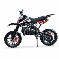 Mini moto 49cc 2 temps pour enfants, frein à disque, amortisseur, moto tout-terrain pour enfants