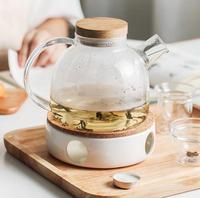 Turkish Glass Tea Pot Kettle Set, Tea Coffee Pot