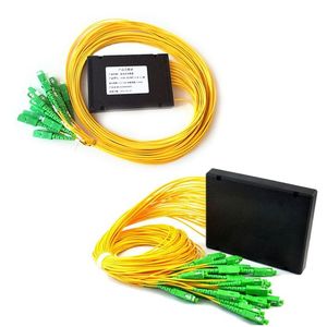 חם מכירה 1x2 1x4 1x8 1x16 1x32 1x64 סיבים אופטיים plc עם תיבת absc fc apc upc עבור 4g wifi 3g רשתות IP - Product Image 5