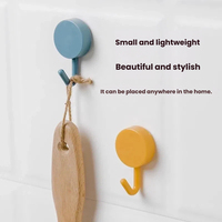 Crochets muraux adhésifs sans perçage pour cuisine et salle de bain, petits crochets décoratifs étanches, lot unique