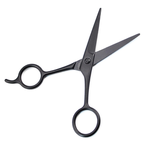 Bán Buôn Chuyên Nghiệp <span class=keywords><strong>Made</strong></span> Hộ Gia Đình Sharp Râu Chăm Sóc Thép Không Gỉ Kéo Màu Đen Với Logo - Product Image 5