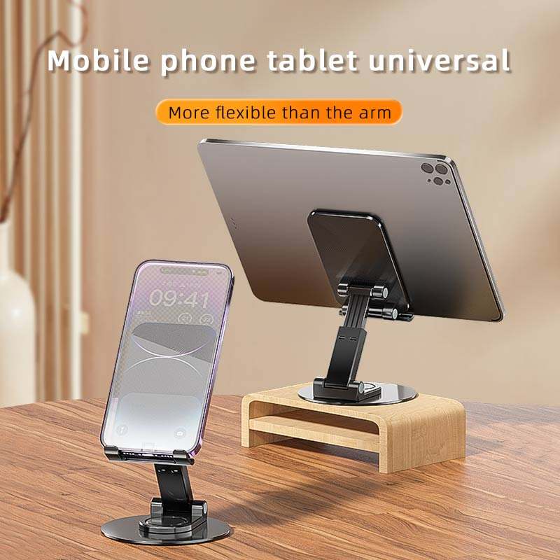 Universal Cell Phone Tablet IPad Holder Desk Stand Adjustable Mount & Foldable E - Foto 5