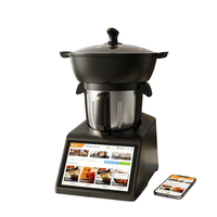 Robot cuiseur multifonction 4,5 L pour la cuisine, cuiseur thermique intelligent, soupière avec application