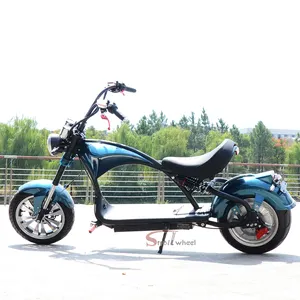Elektro roller 3000W 60V 30AH Batterie motor Elektro fahrrad Motorrad mit Pedal Citycoco im EU-Lager Lager Motorrad